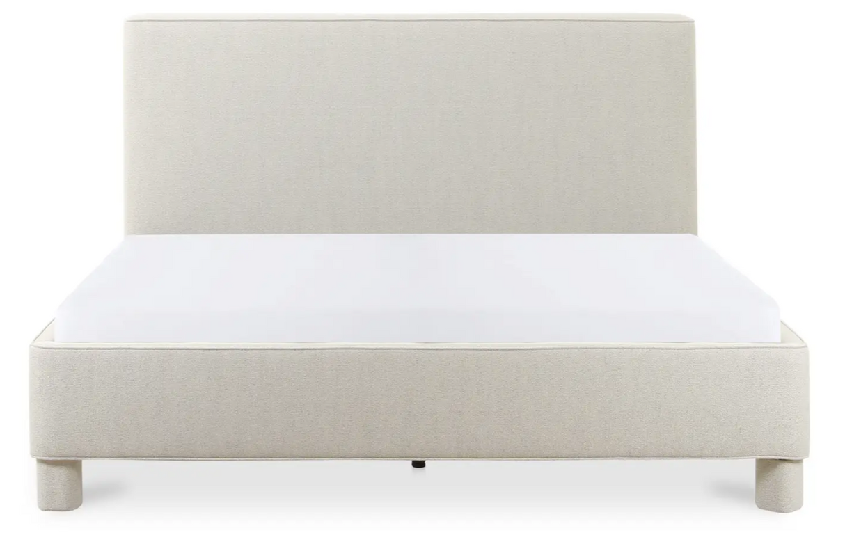 Ichigo King Bed Light Grey by Moe's Home at Eve Furniture