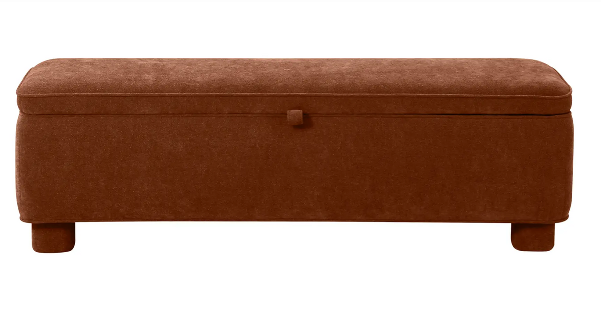 Ichigo Storage Bench Deep Orange by Moe's Home at Eve Furniture