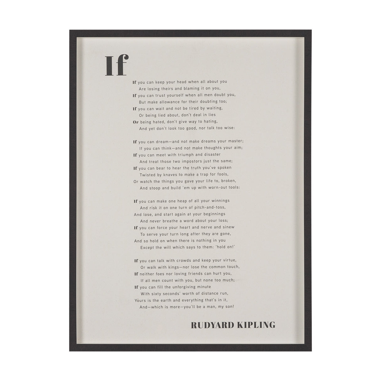 If You Can by Mercana Studio a Hand Embellished Framed Art Print Matted under Glass by Mercana at Eve Furniture