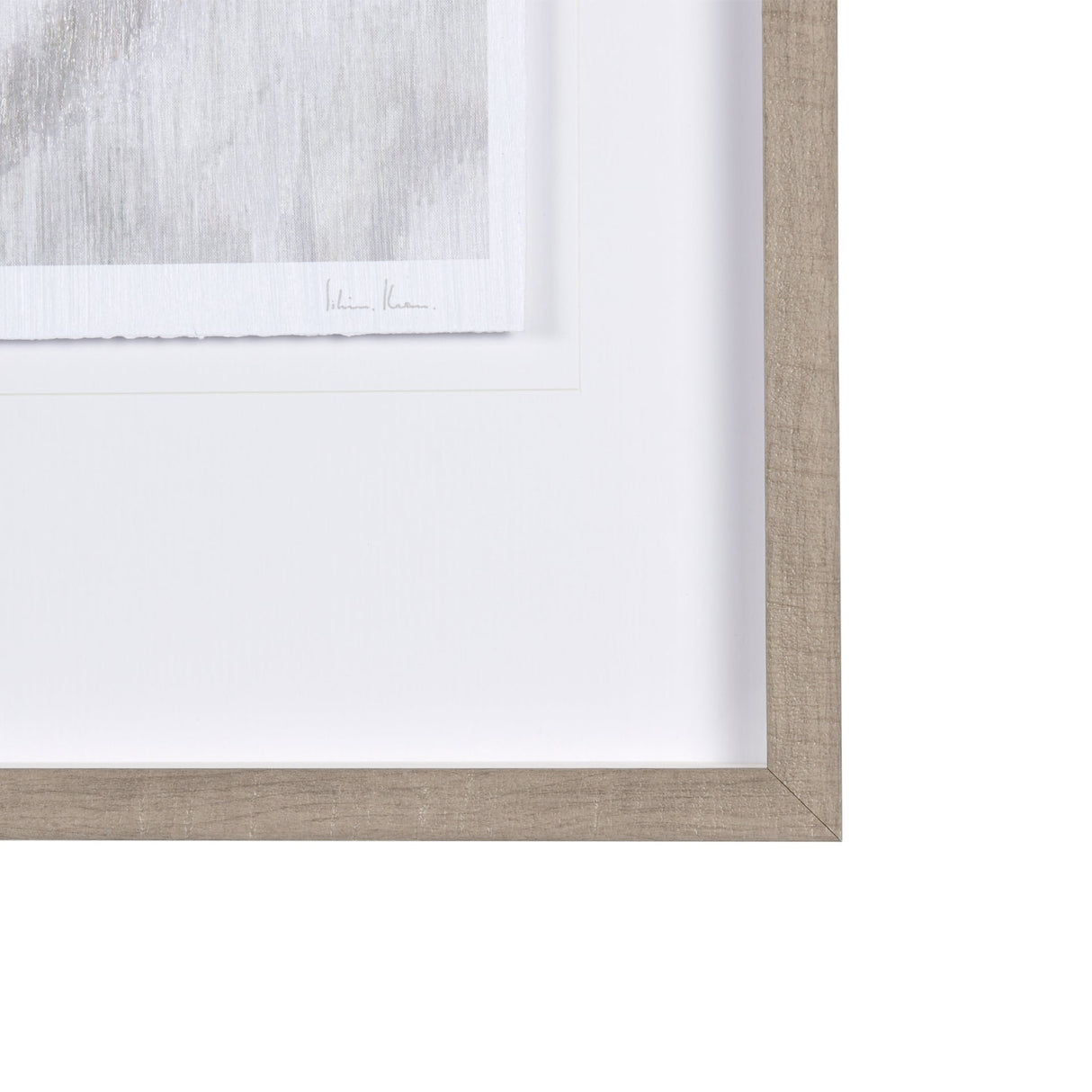 Ikat Patterns V by Silvia Krause a Hand Embellished Textured Framed Art Print Matted under Glass by Mercana at Eve Furniture