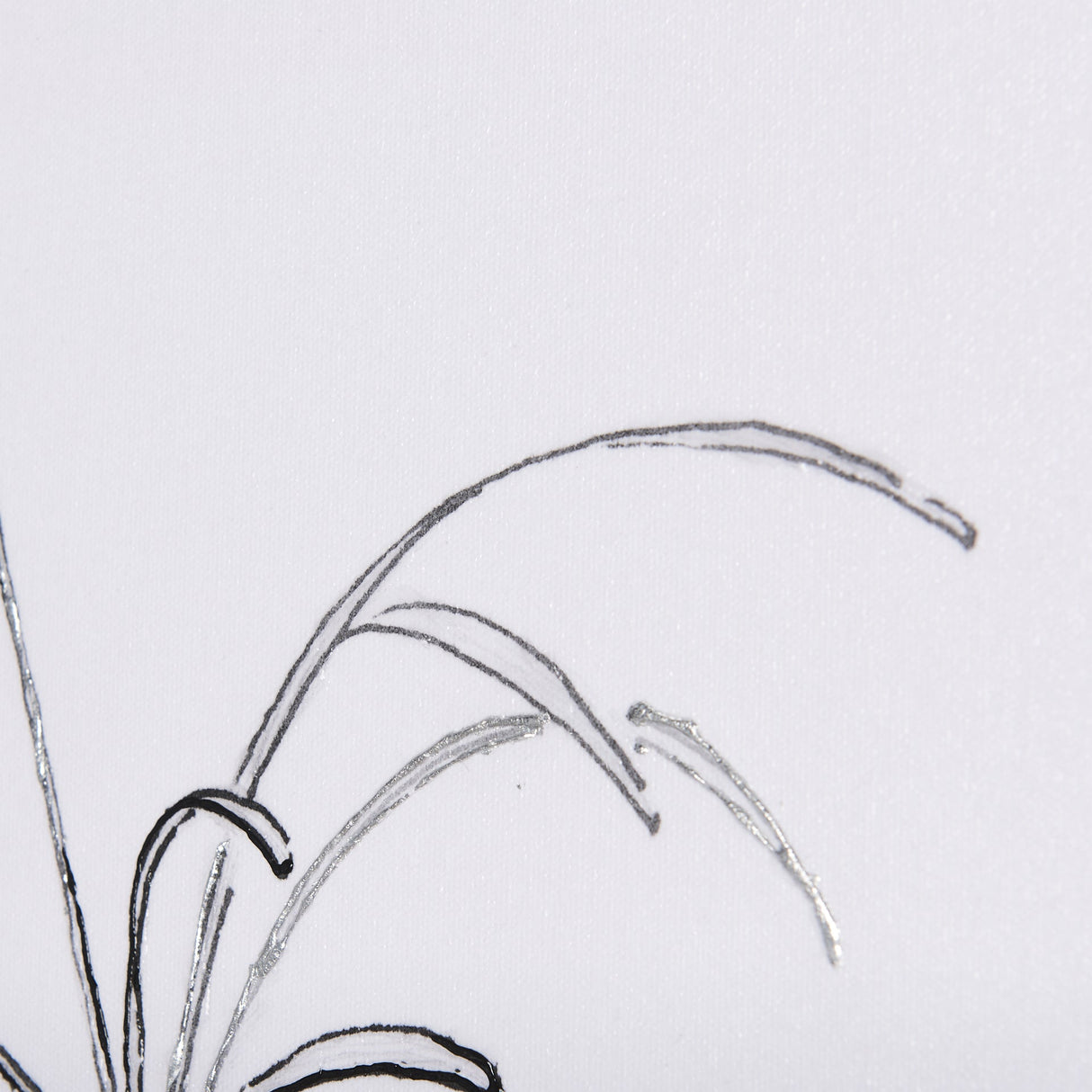 Ikebana Light I by Mercana Studio a Hand Embellished Textured Canvas by Mercana at Eve Furniture