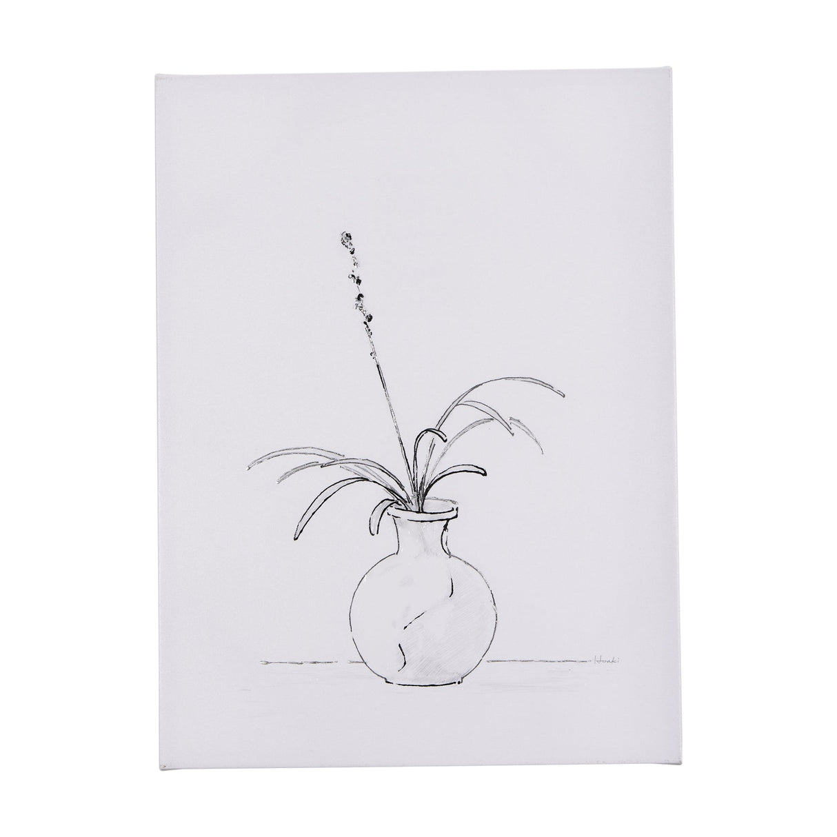 Ikebana Light I by Mercana Studio a Hand Embellished Textured Canvas by Mercana at Eve Furniture