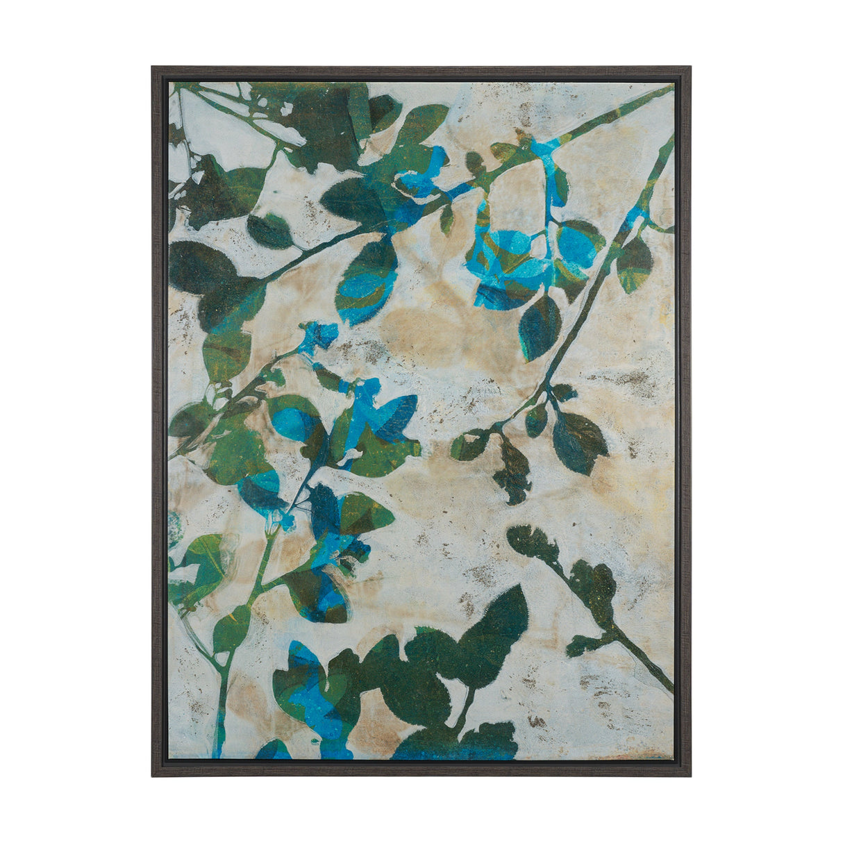 In The Moment by Liz St. Andre Hand-Embellished Textured Framed Canvas Artwork by Mercana at Eve Furniture