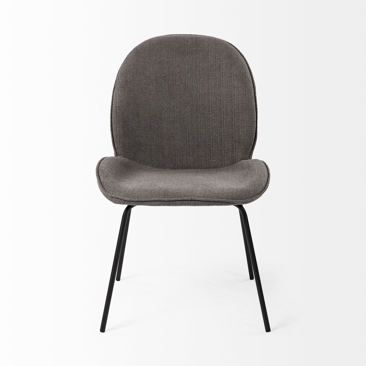 Inala Grey Seat Metal Frame Dining Chair, Set of 2 by Mercana at Eve Furniture