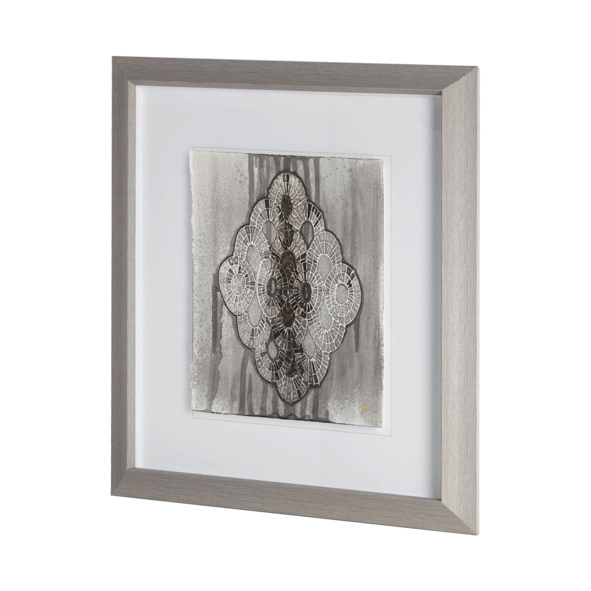 India Pattern I by Studio M a handmade Original Framed Artwork under Glass by Mercana at Eve Furniture