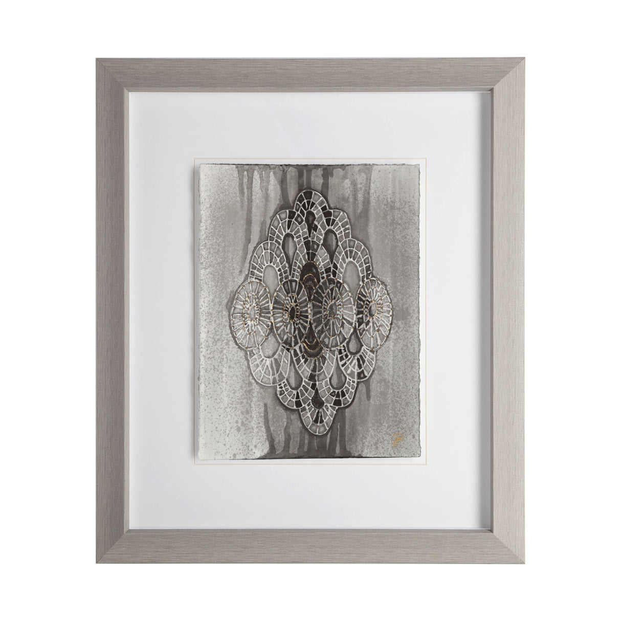 India Pattern II by Studio M a handmade Original Framed Artwork under Glass by Mercana at Eve Furniture