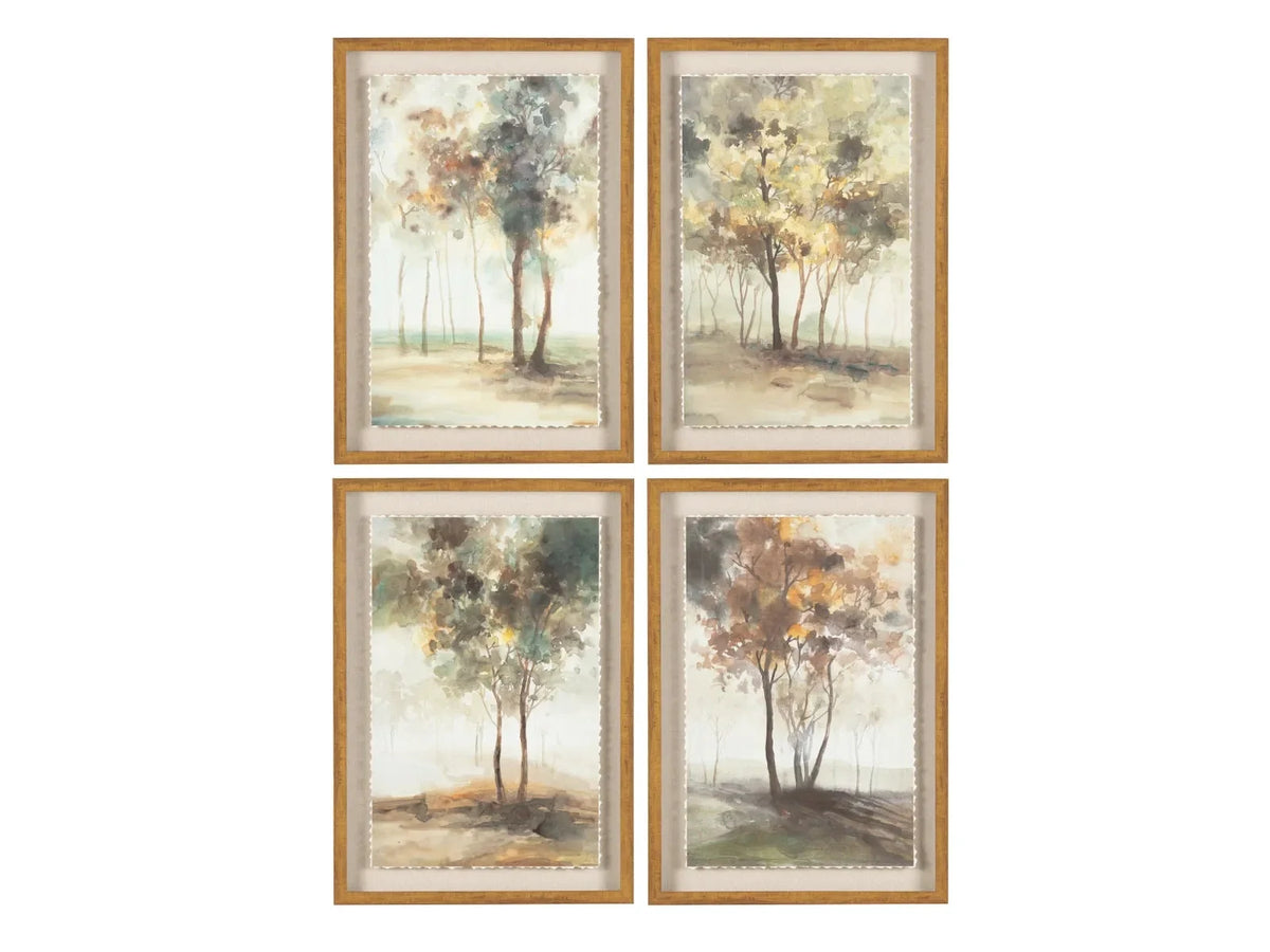 Indian Summer Green/Brown Print by Crestview at Eve Furniture