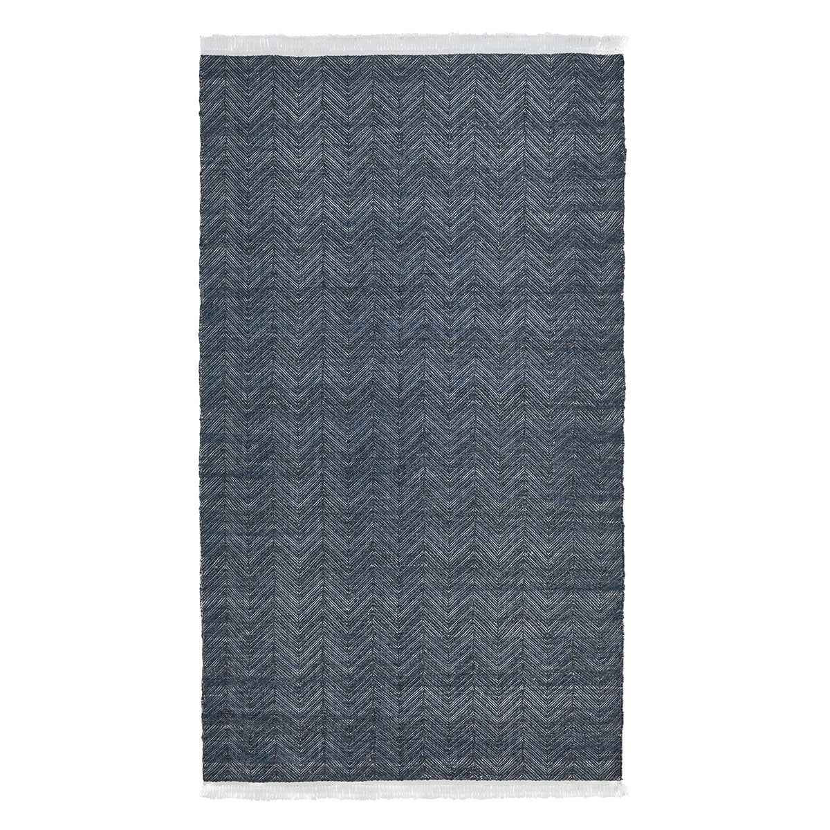 Indoor/Outdoor Augusta Navy Rug by Classic Home at Eve Furniture