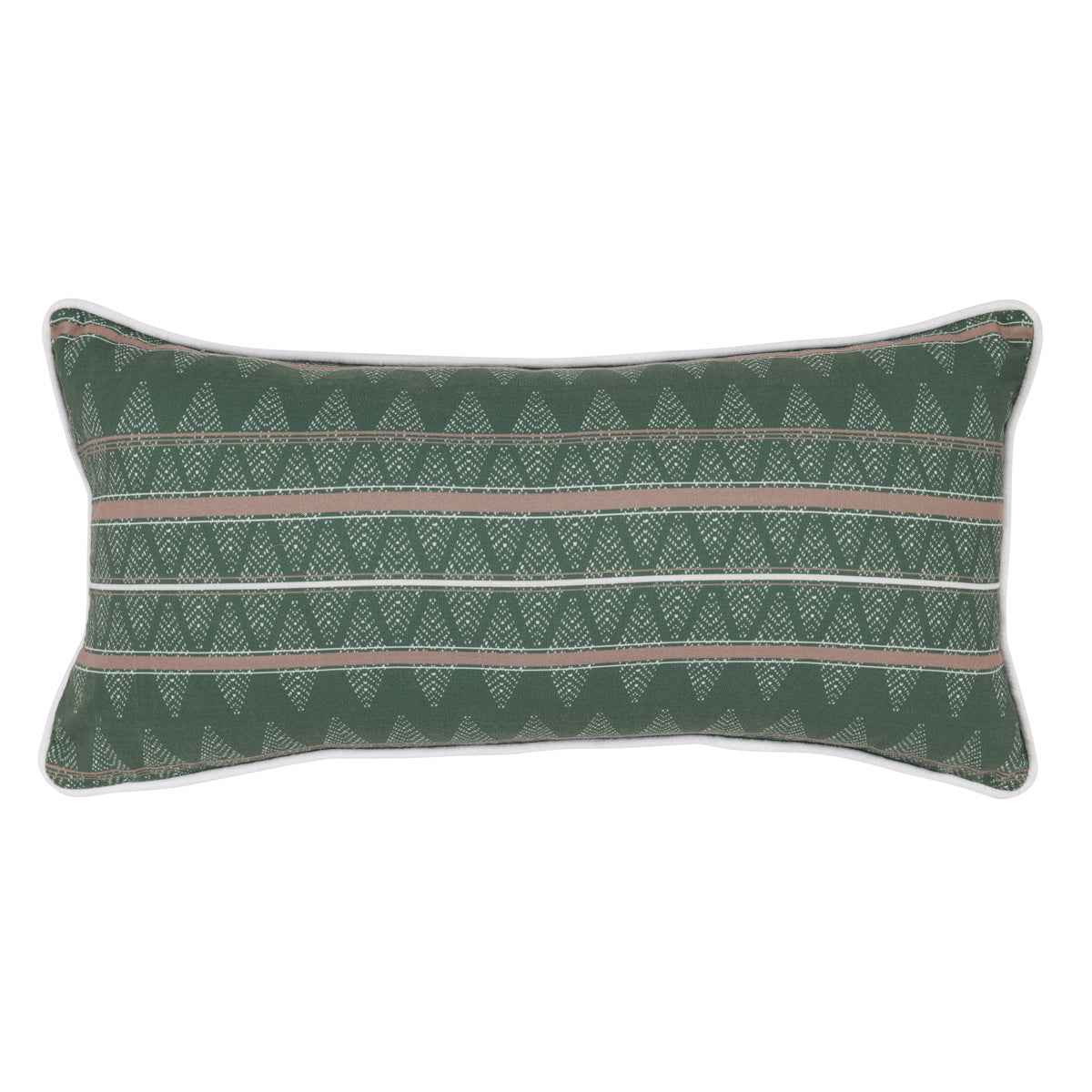 Indoor/Outdoor Cape Green Throw Pillow (Set of 2) by Classic Home at Eve Furniture