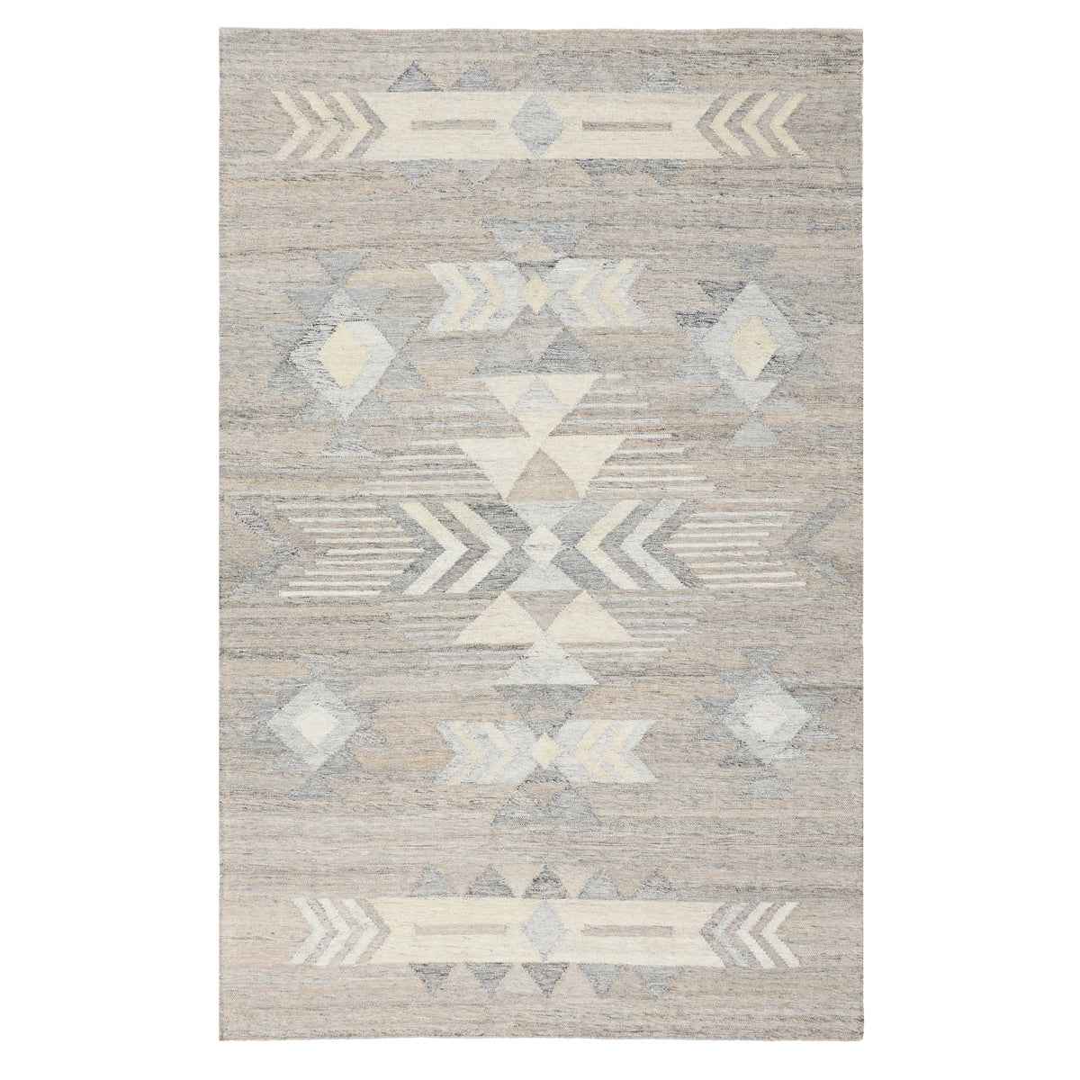 Indoor/Outdoor Caravan Gray Multi Rug by Classic Home at Eve Furniture