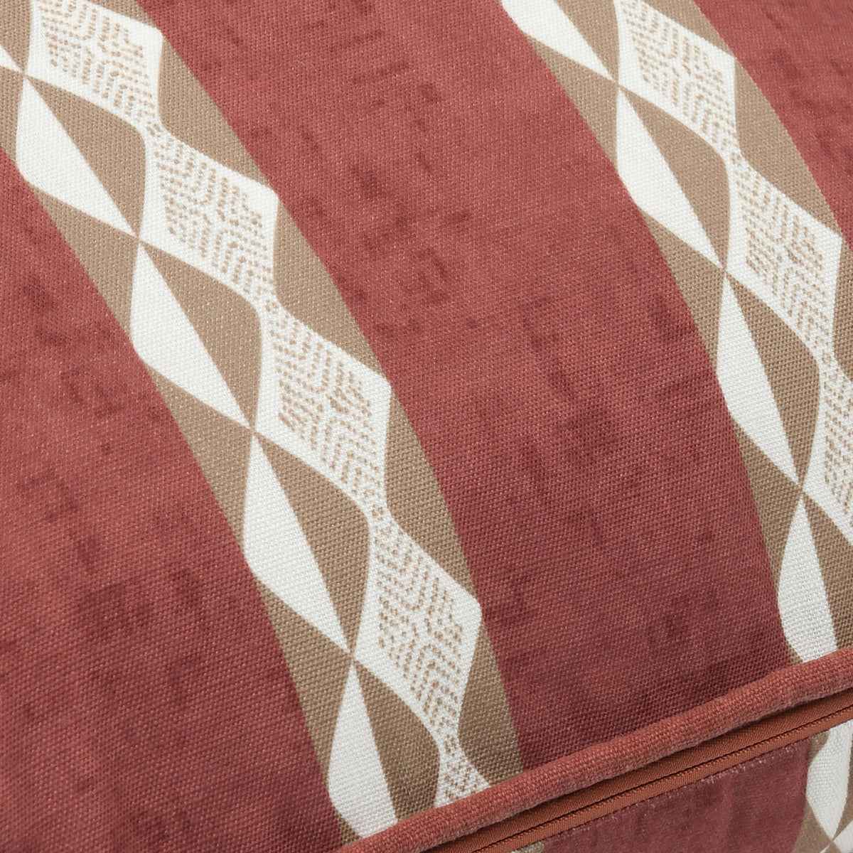 Indoor/Outdoor Delray Clay Red Throw Pillow (Set of 2) by Classic Home at Eve Furniture
