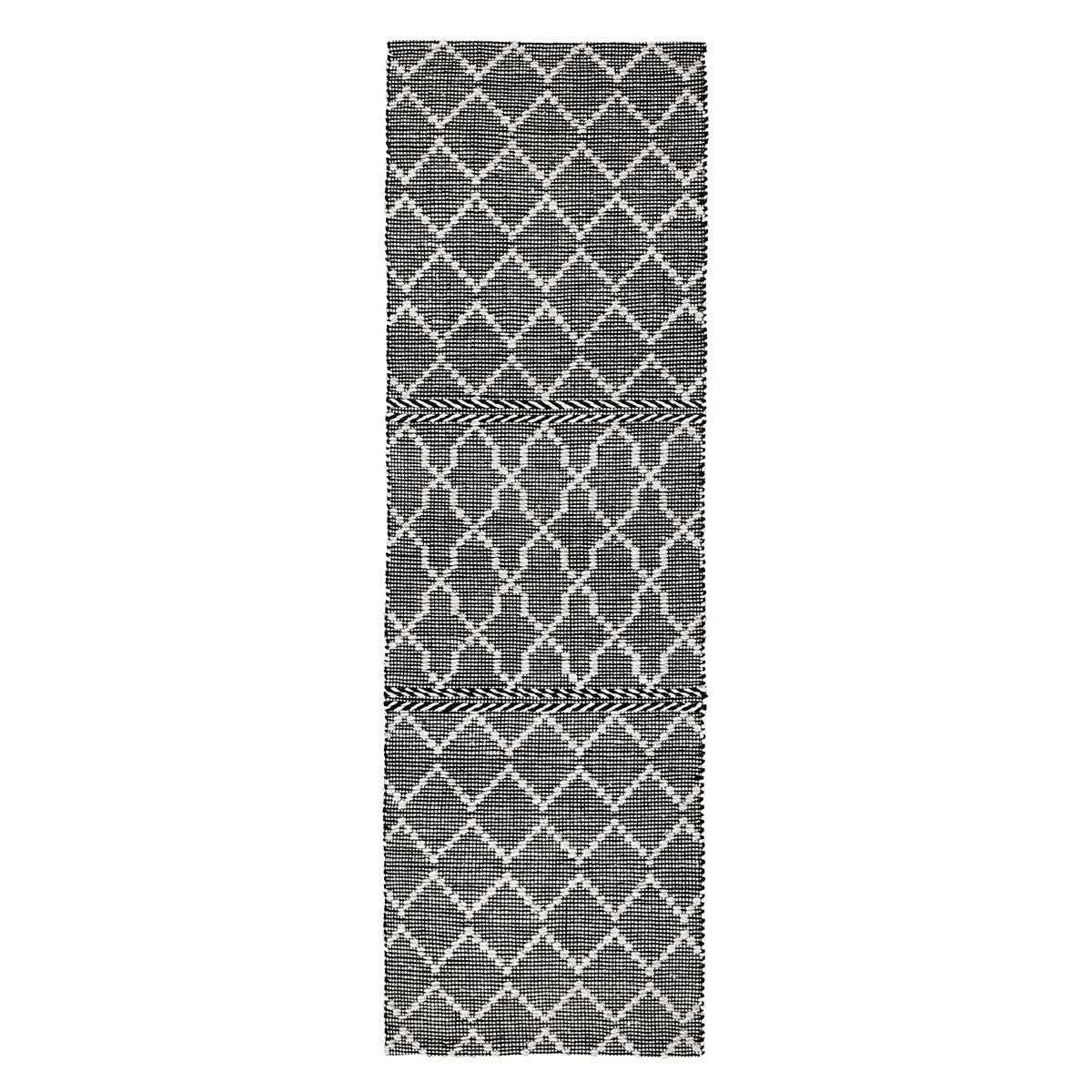 Indoor/Outdoor Sonora Black/Ivory Rug by Classic Home at Eve Furniture