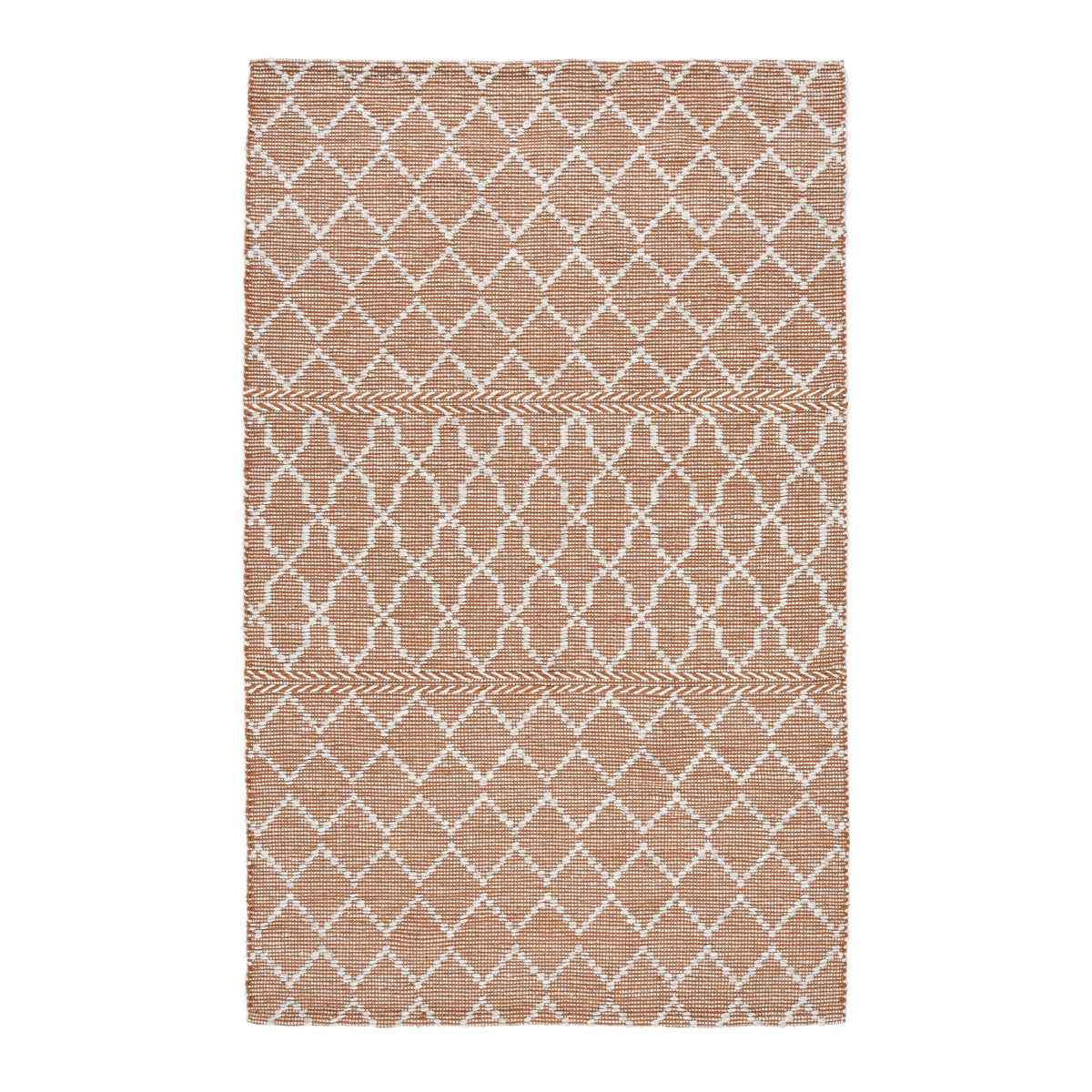 Indoor/Outdoor Sonora Terracotta/Ivory Rug by Classic Home at Eve Furniture