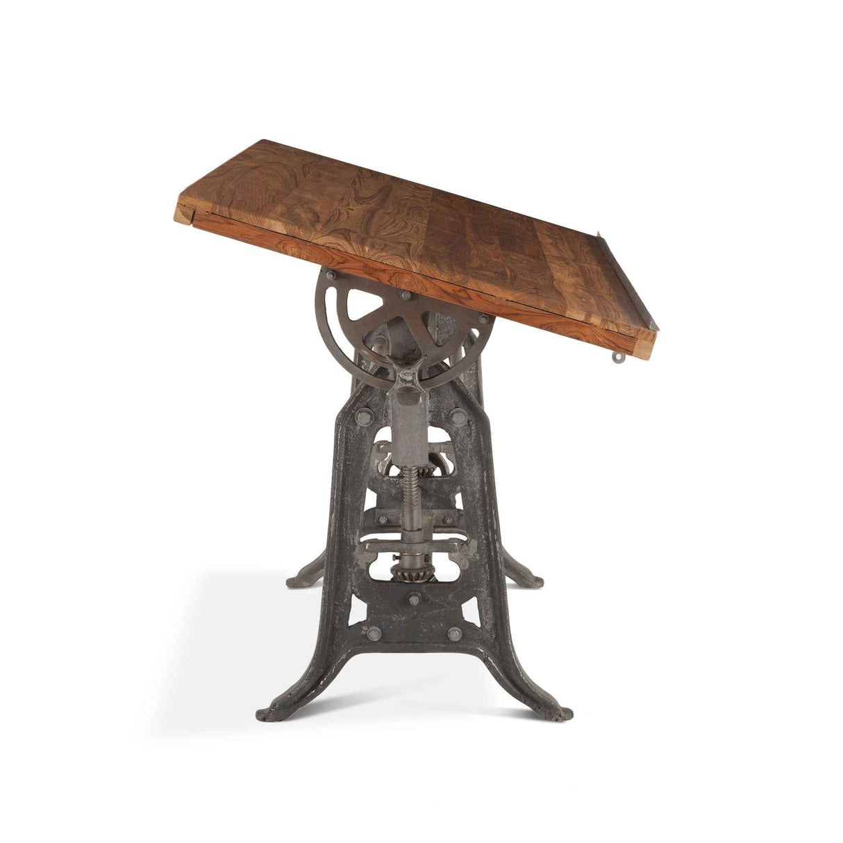 Industrial Loft 62" Adjustable Drafting Desk in Natural by Home Trends & Design at Eve Furniture