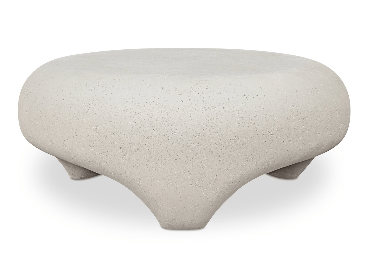 Ines White Outdoor Coffee Table by Moe's Home at Eve Furniture