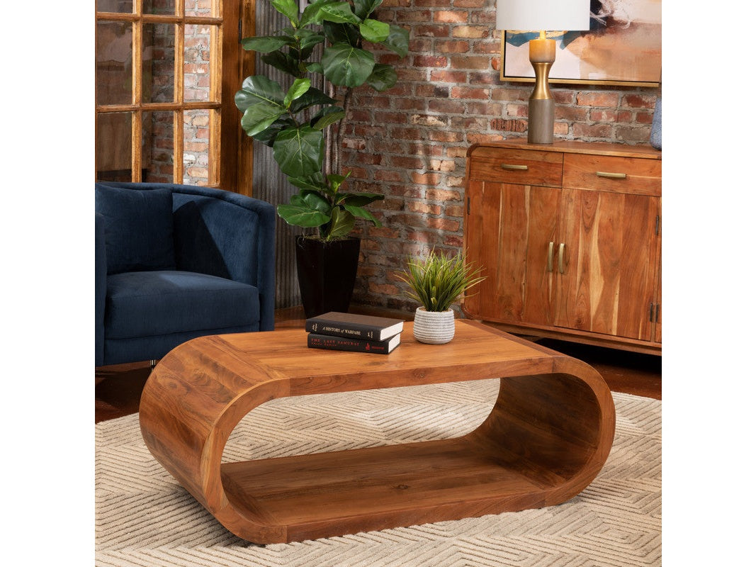 İnfinity Brown Cocktail Table by Crestview at Eve Furniture
