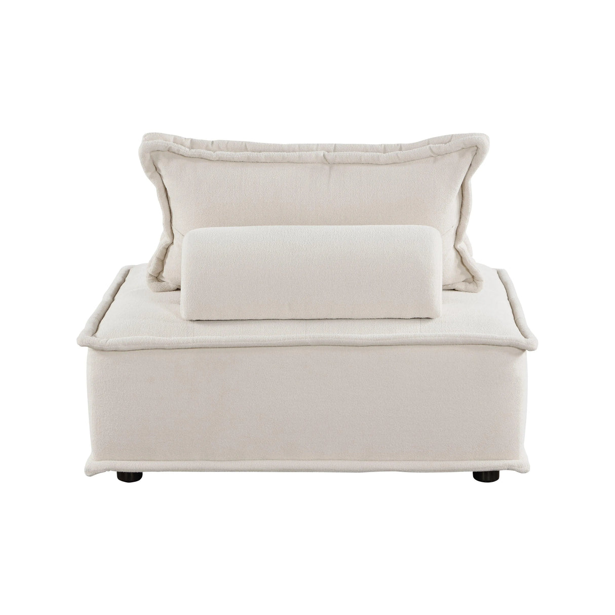 Inman Beige Boucle 7-Piece Modular Sectional by Homelegance at Eve Furniture