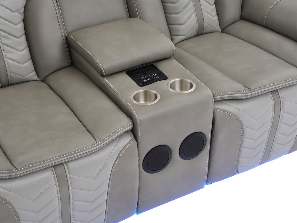 Innova Grey Reclining Living Room Set by New Era Innovations at Eve Furniture
