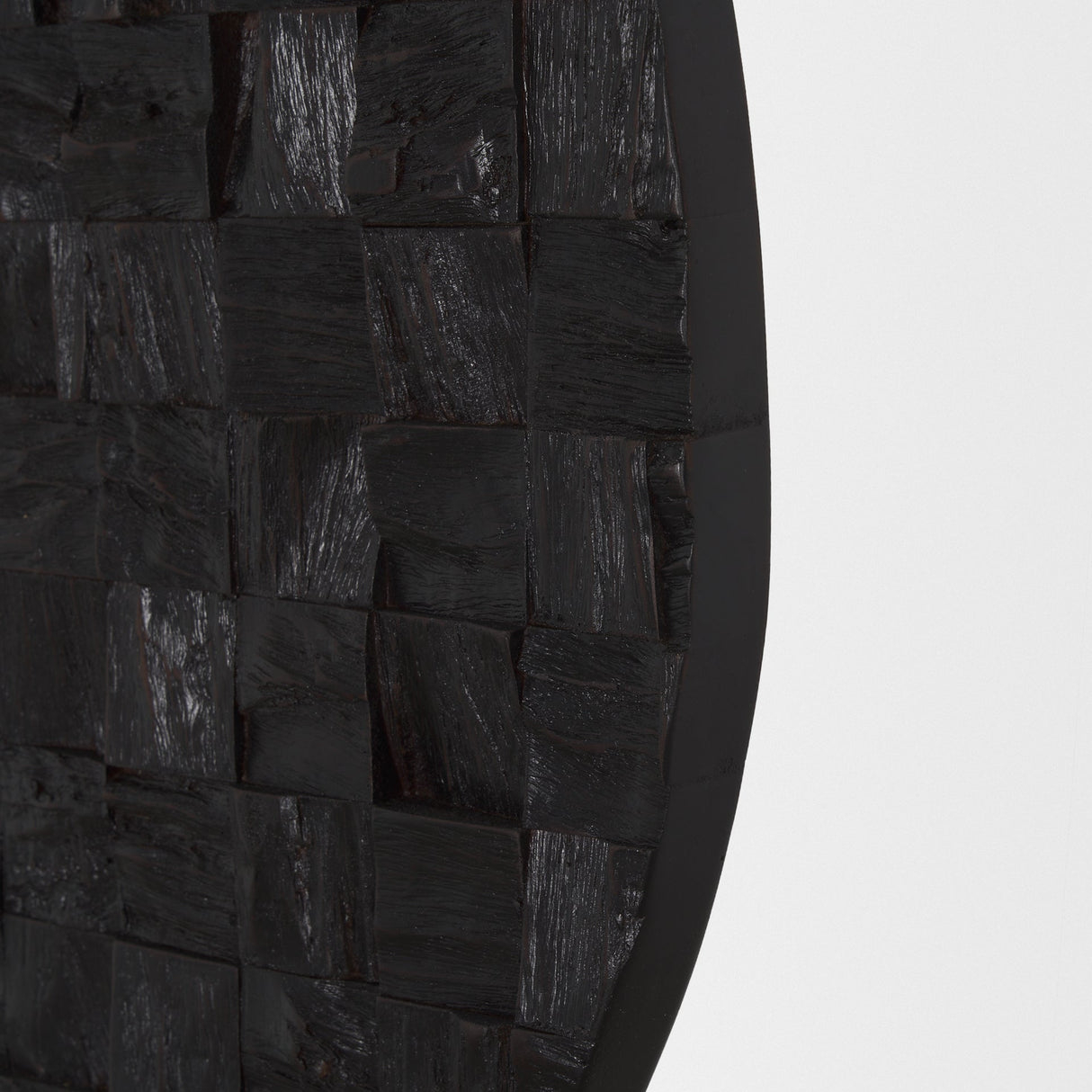 Into the Abyss I Dark Brown Wood Wall Decor by Mercana at Eve Furniture