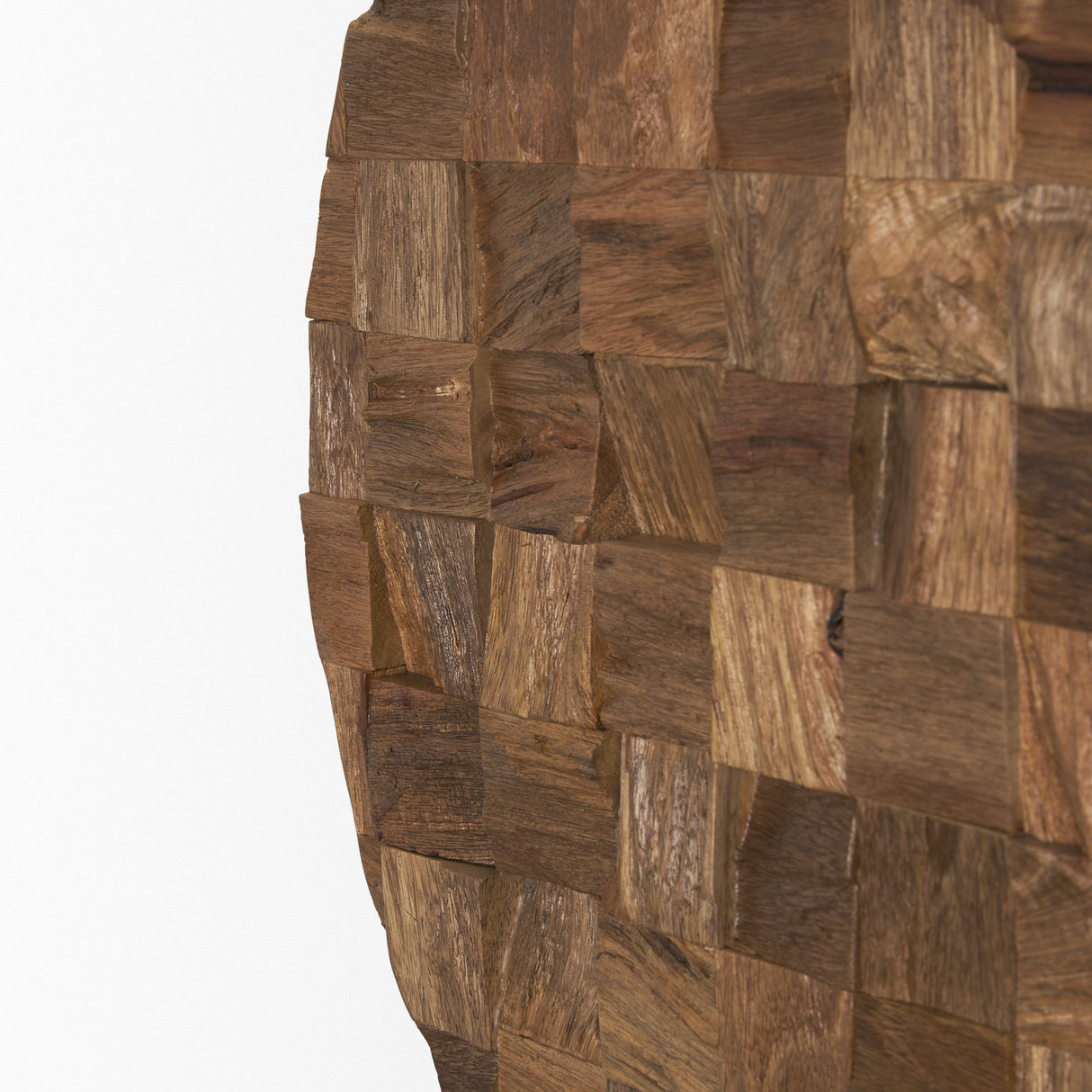 Into the Abyss II Light Brown Wood Wall Decor by Mercana at Eve Furniture