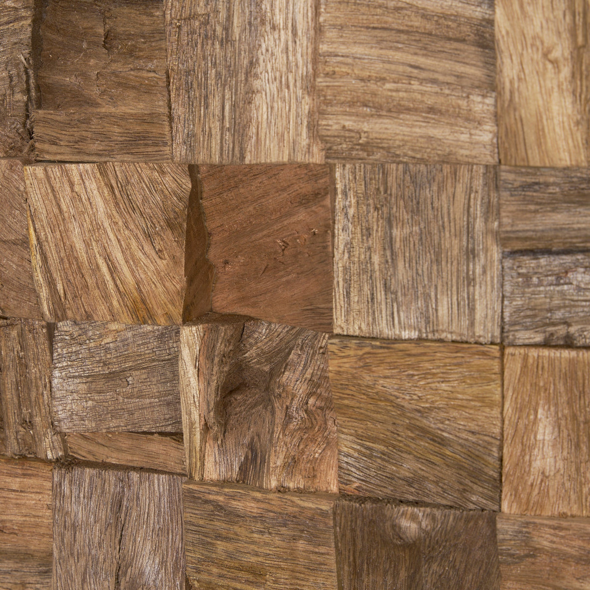 Into the Abyss II LIght Brown Wood Wall Decor by Mercana at Eve Furniture
