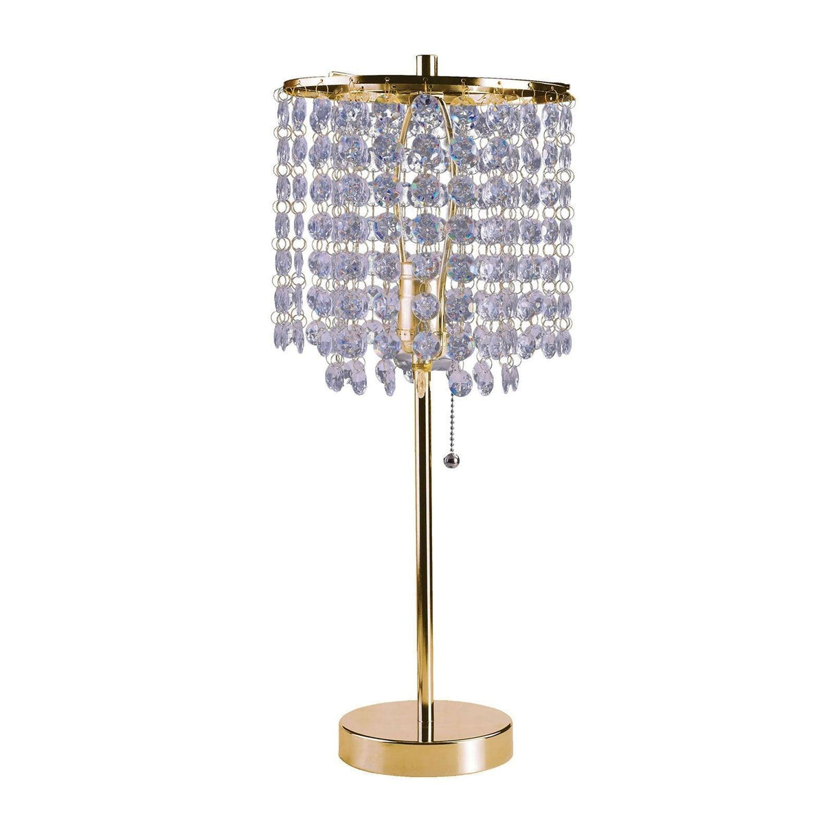 Ira Gold Table Lamp by Furniture of America at Eve Furniture