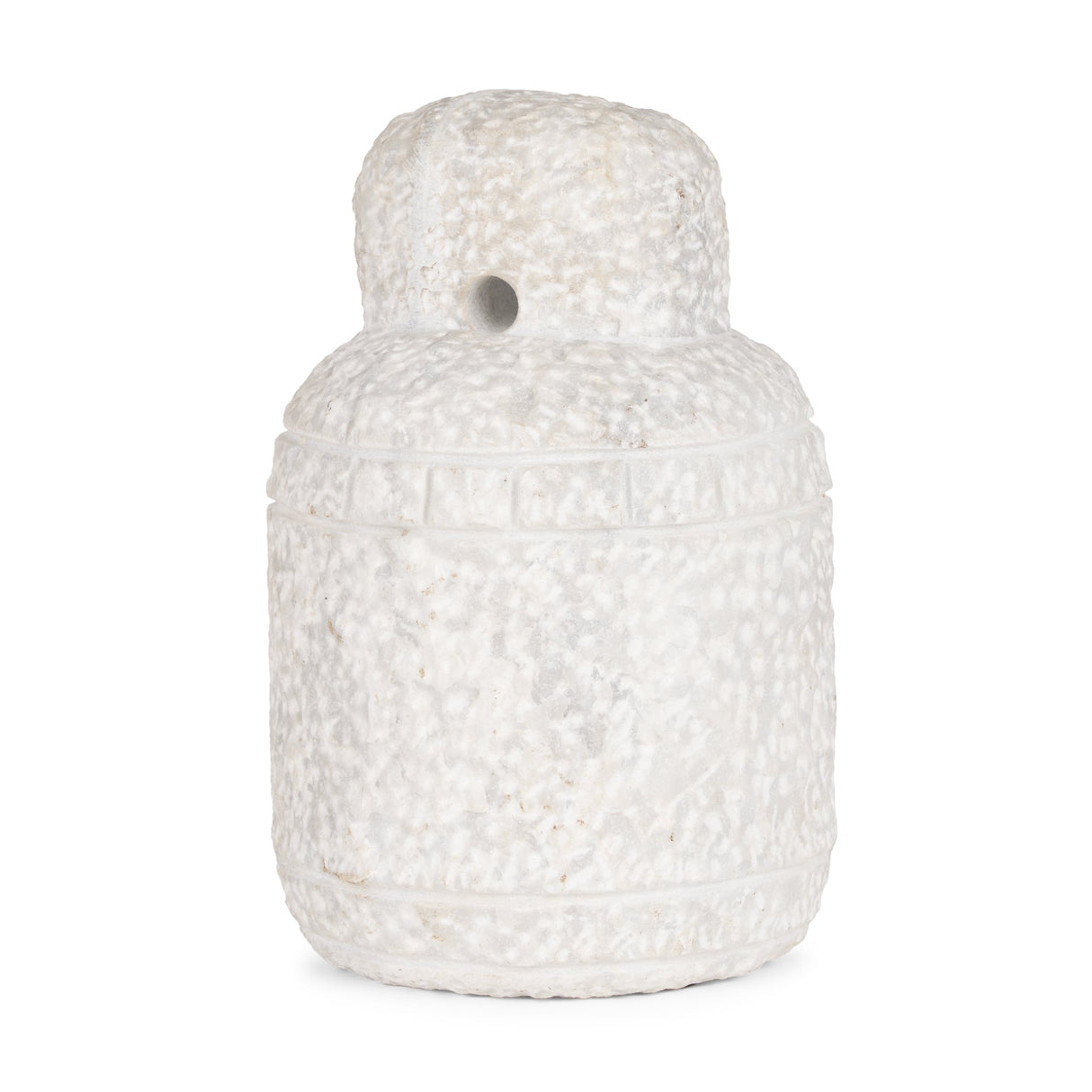Irina Large White Marble Door Stopper by Mercana at Eve Furniture