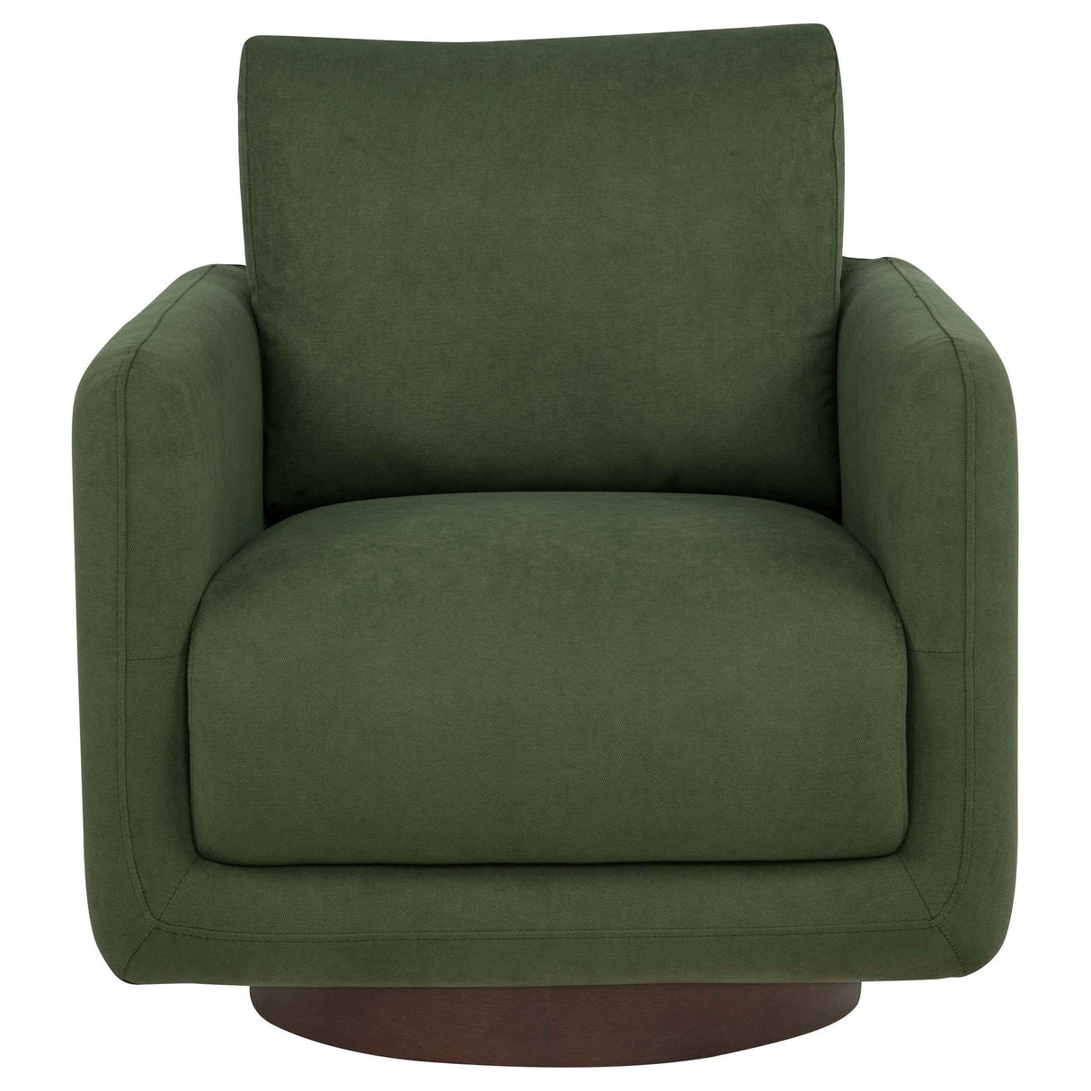 Iris Matcha Fabric Upholstered Swivel Accent Chair by Coaster at Eve Furniture