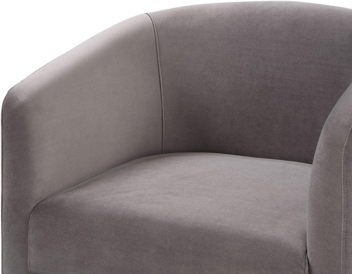 Iris Fog Upholstered Chair by Steve Silver at Eve Furniture