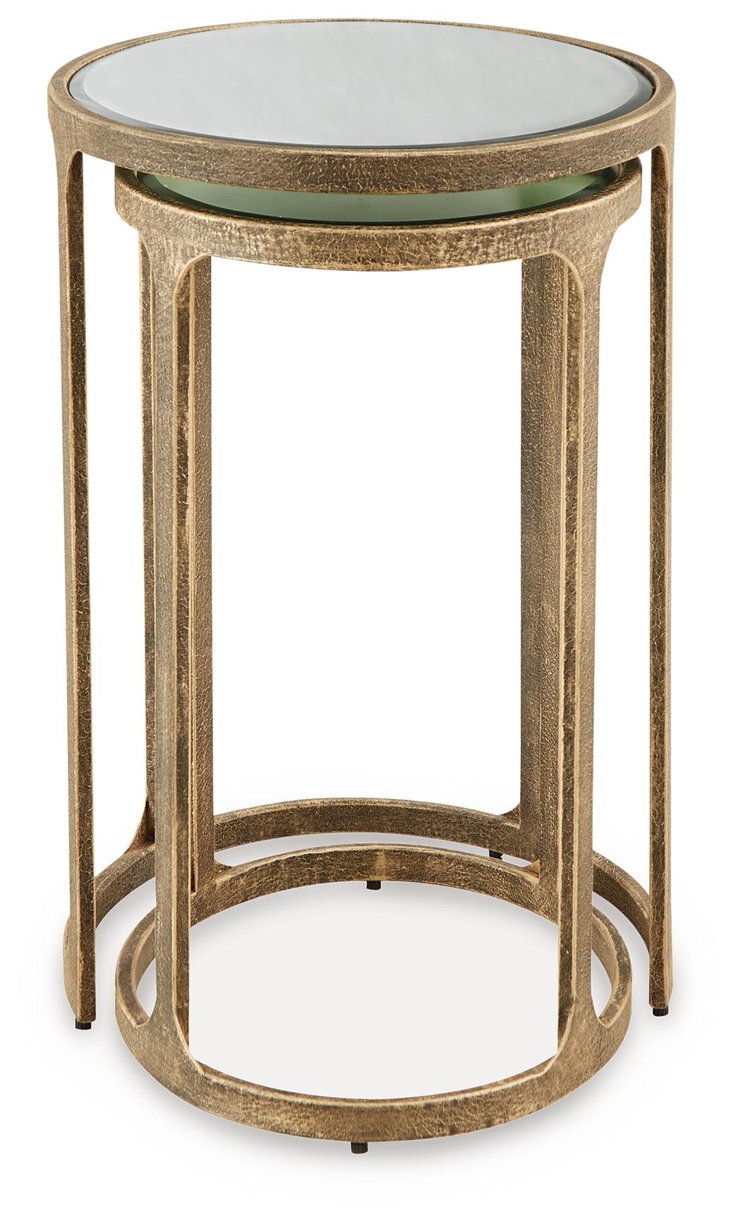 Irmaleigh Antique Black Accent Table by Ashley at Eve Furniture