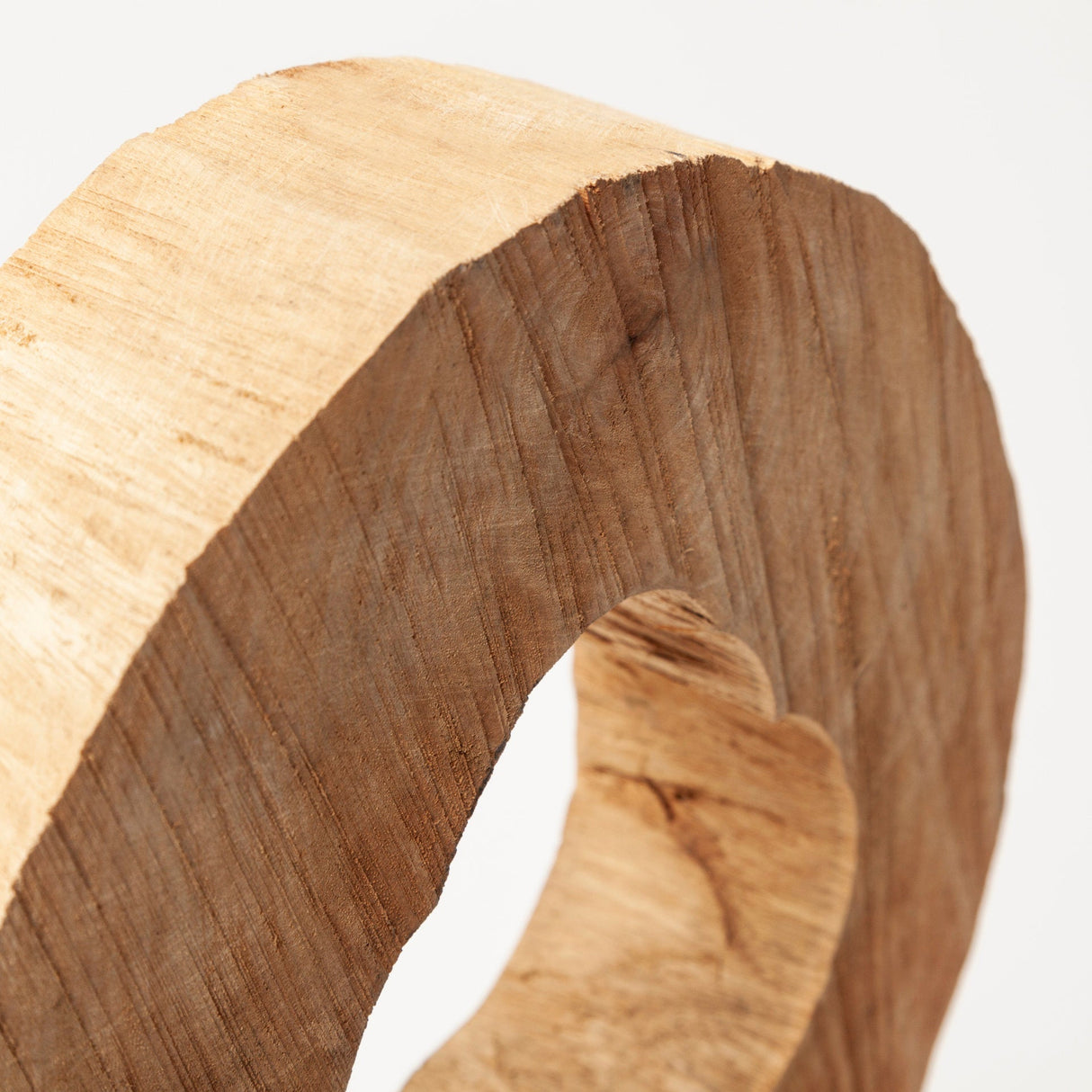 Ironwood II (Small) 13L x 4W Natural Wooden Circular Object by Mercana at Eve Furniture