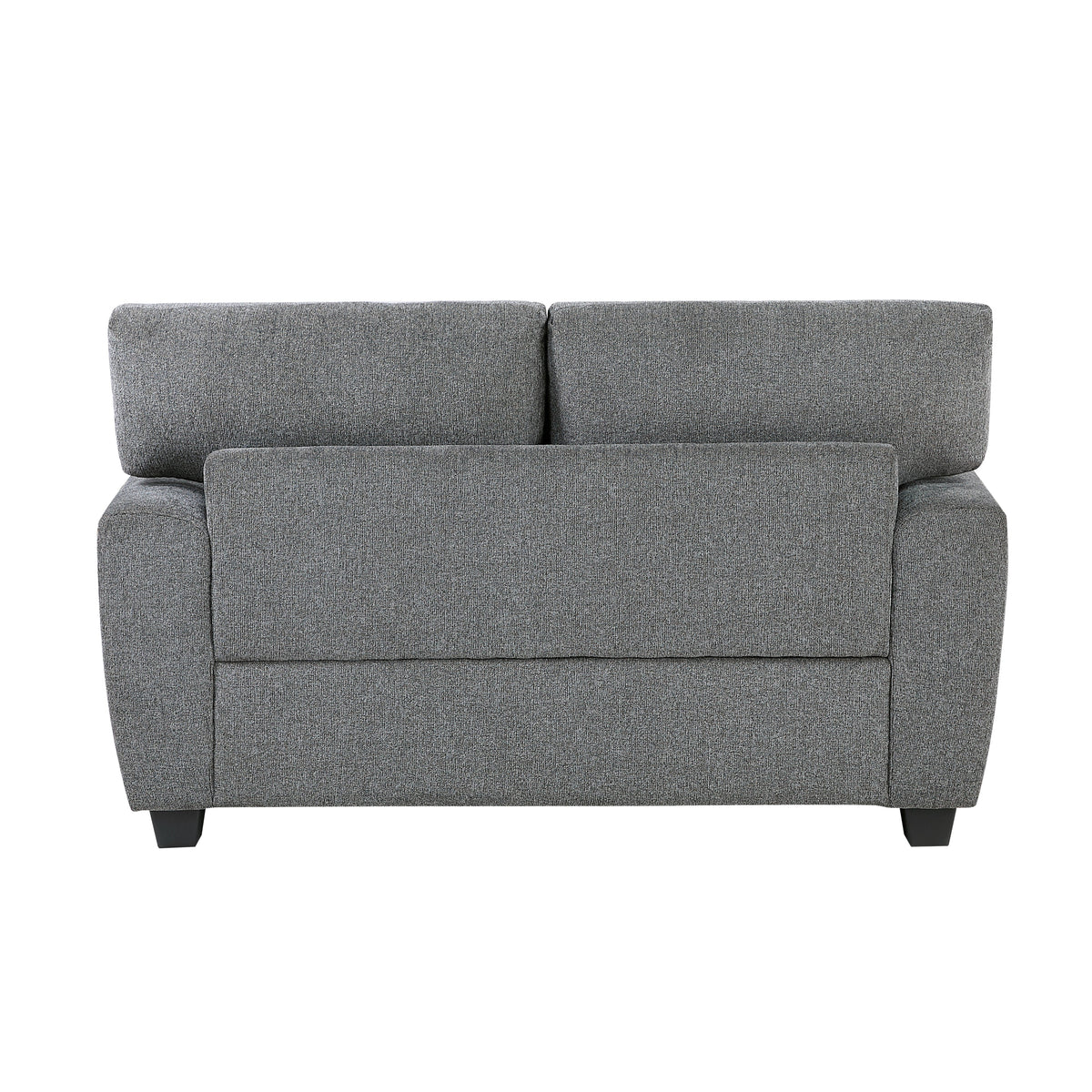 Isabel Dark Gray 2-Piece Living Room Set by Homelegance at Eve Furniture