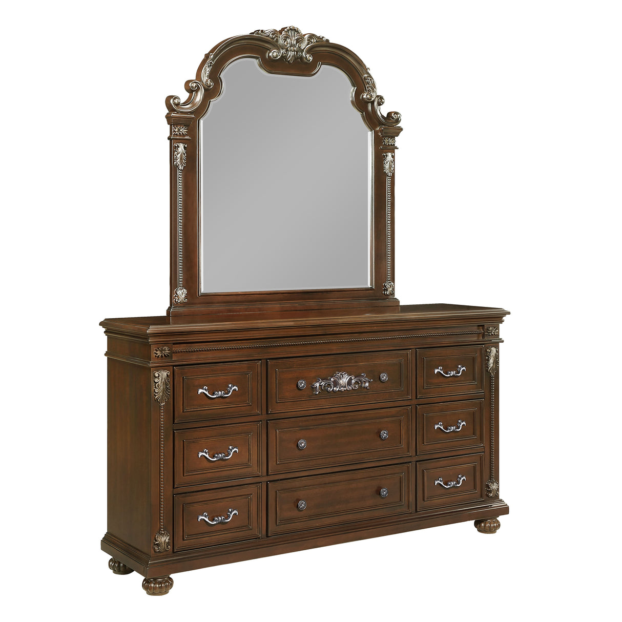 Isabella Brown Bedroom Set by Cosmos Furniture at Eve Furniture