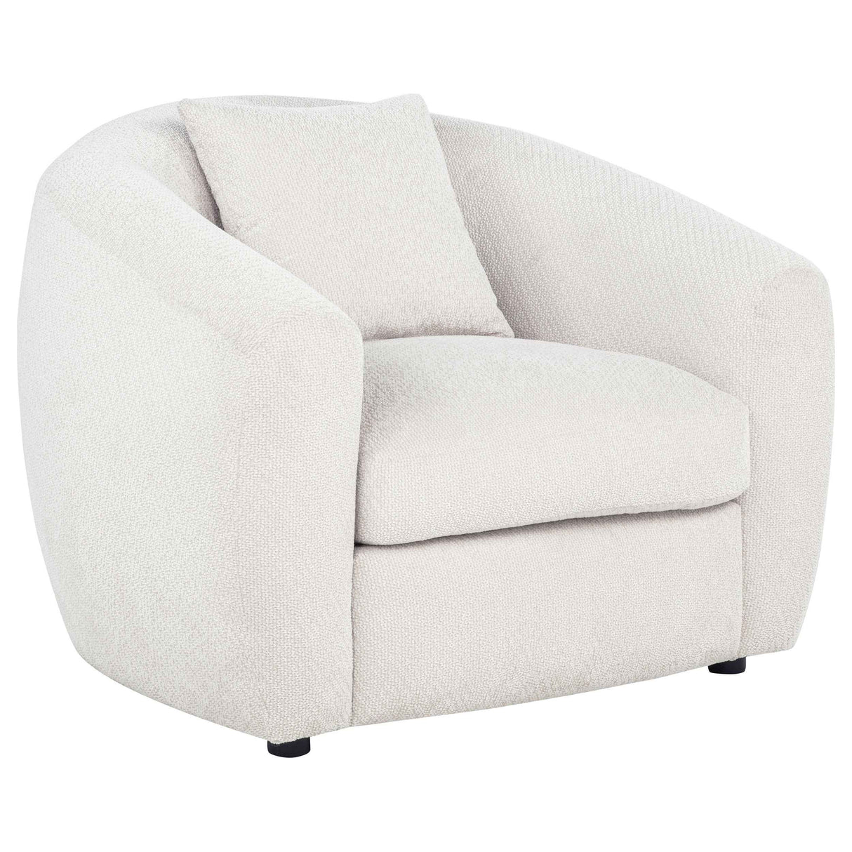 Isabella Sand Fabric Upholstered Accent Chair by Coaster at Eve Furniture