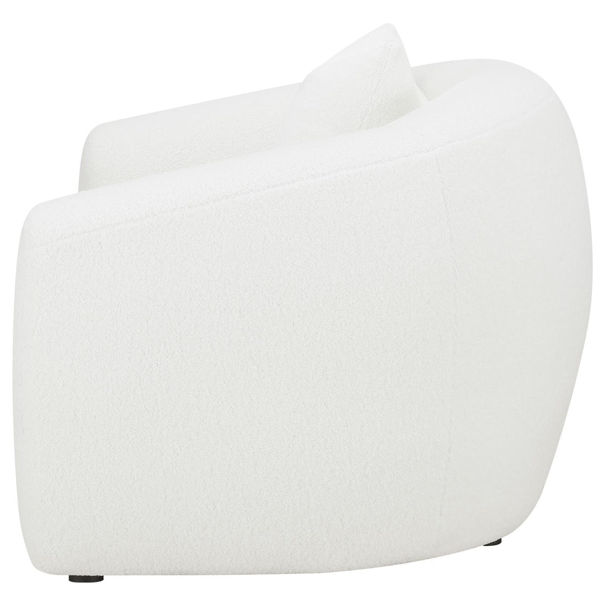Isabella Upholstered Tight Back Chair White by Coaster at Eve Furniture
