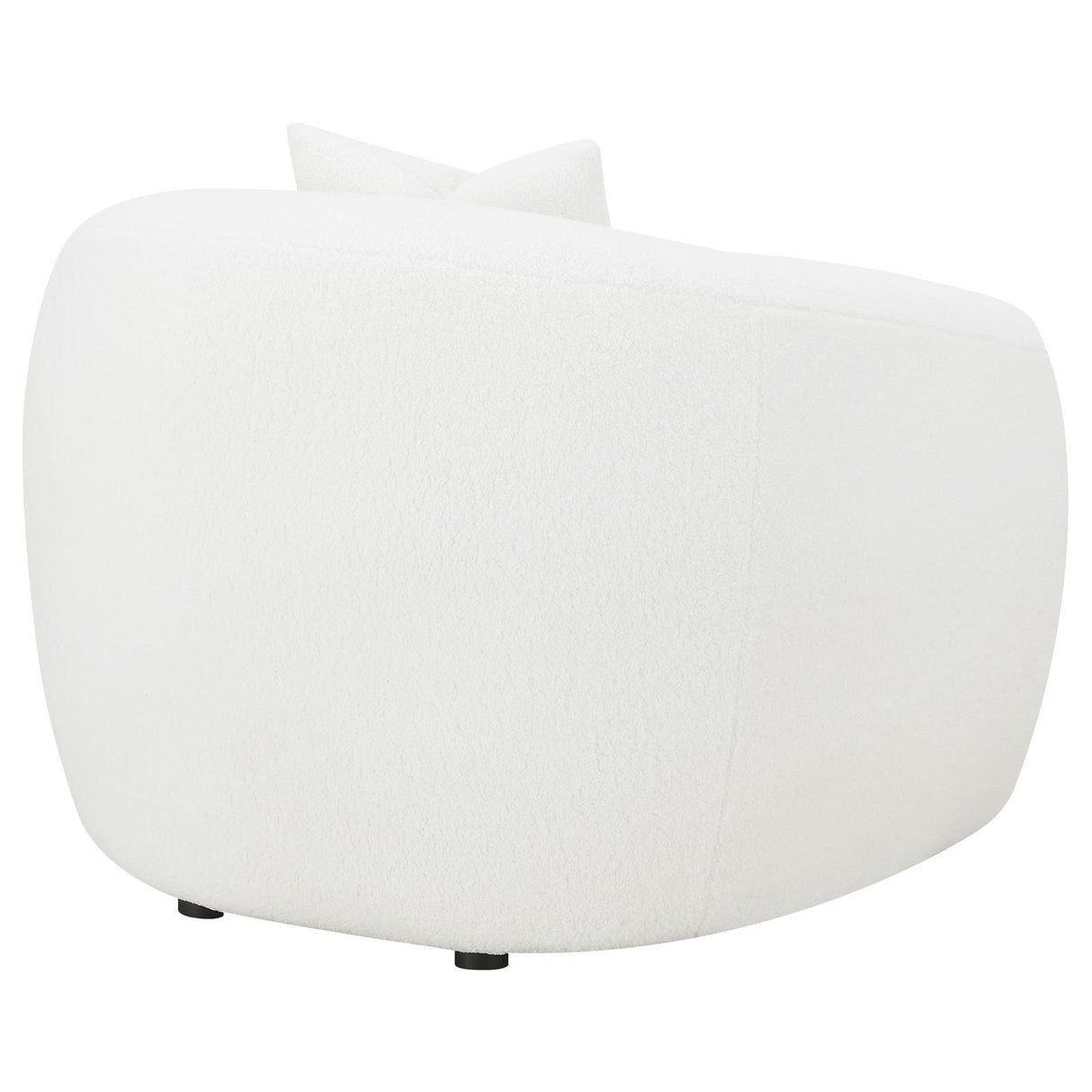 Isabella Upholstered Tight Back Chair White by Coaster at Eve Furniture