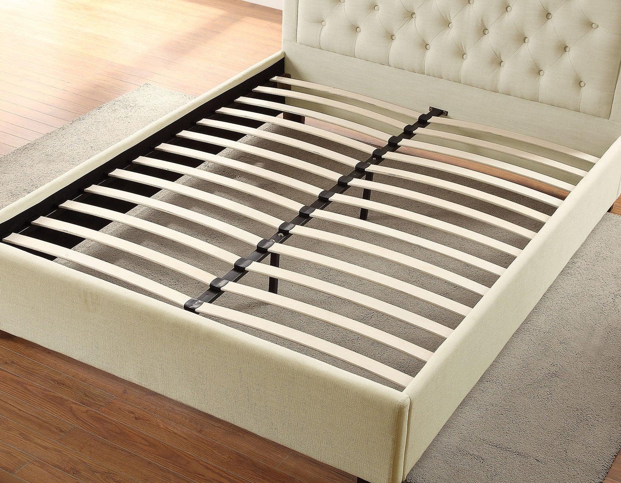 Isadora Queen Bed, Sand by Steve Silver at Eve Furniture