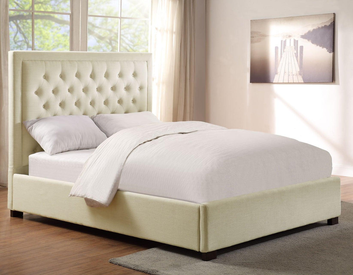 Isadora Queen Bed, White by Steve Silver at Eve Furniture