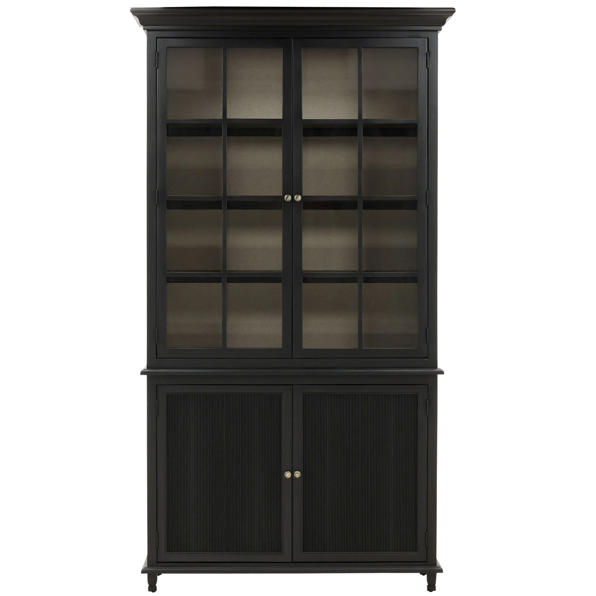 Isella Cabinet, Black by Dovetail at Eve Furniture
