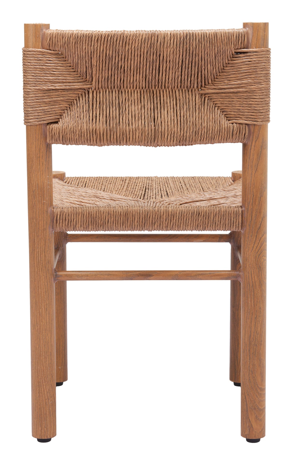 Iska Natural Outdoor Dining Chair (Set of 2) by Zuomod at Eve Furniture