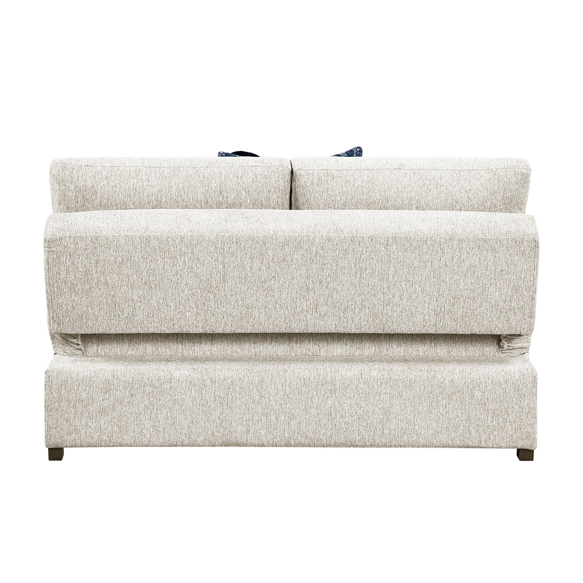 Isla Beige 3-Piece Sectional with Reversible Chaises and Hidden Storage by Homelegance at Eve Furniture