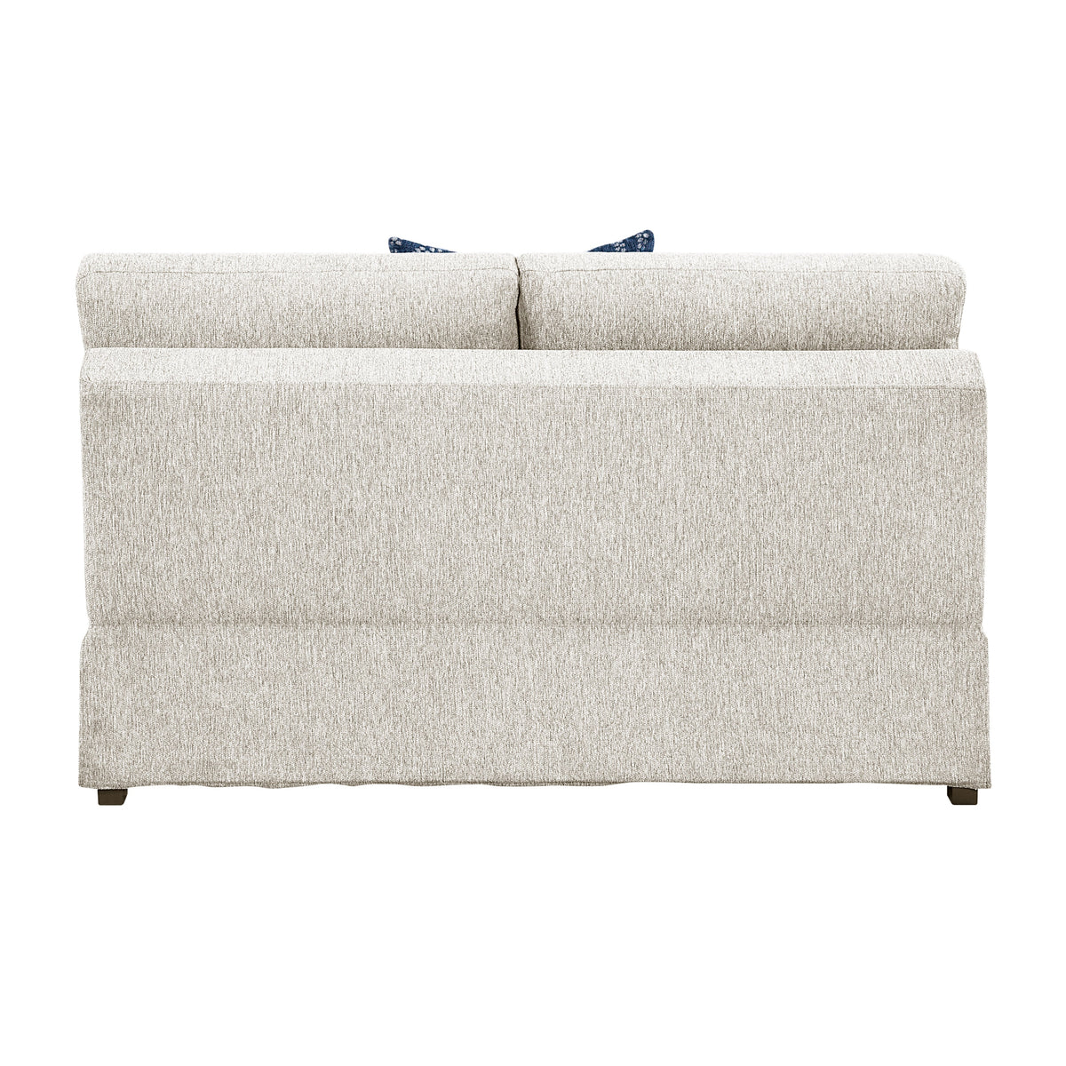 Isla Beige 5-Piece Sectional with Convertible and Reversible Chaise, Hidden Storage, Click Motion Back by Homelegance at Eve Furniture