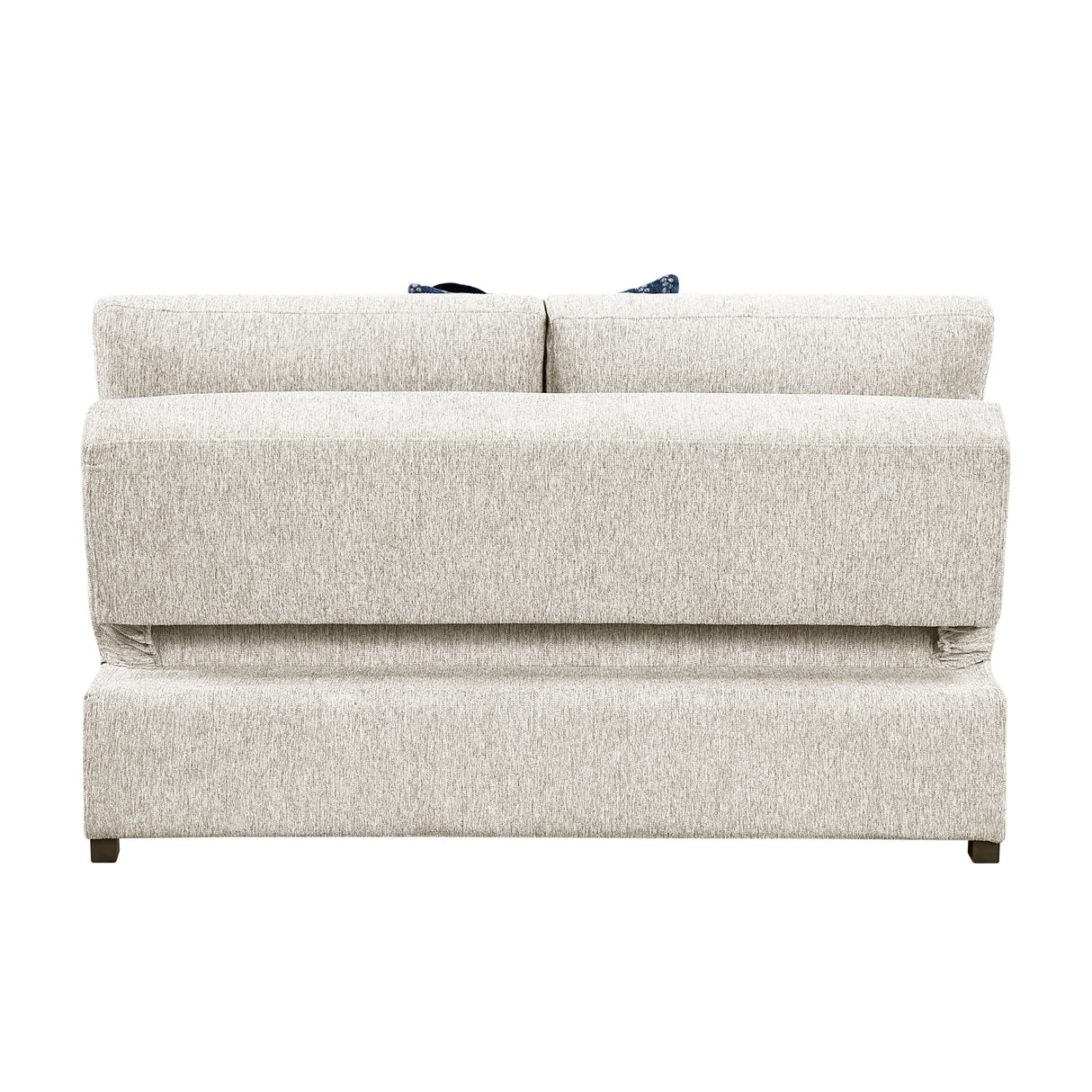 Isla Beige Loveseat with Pull-out Bed and Click Motion Back by Homelegance at Eve Furniture