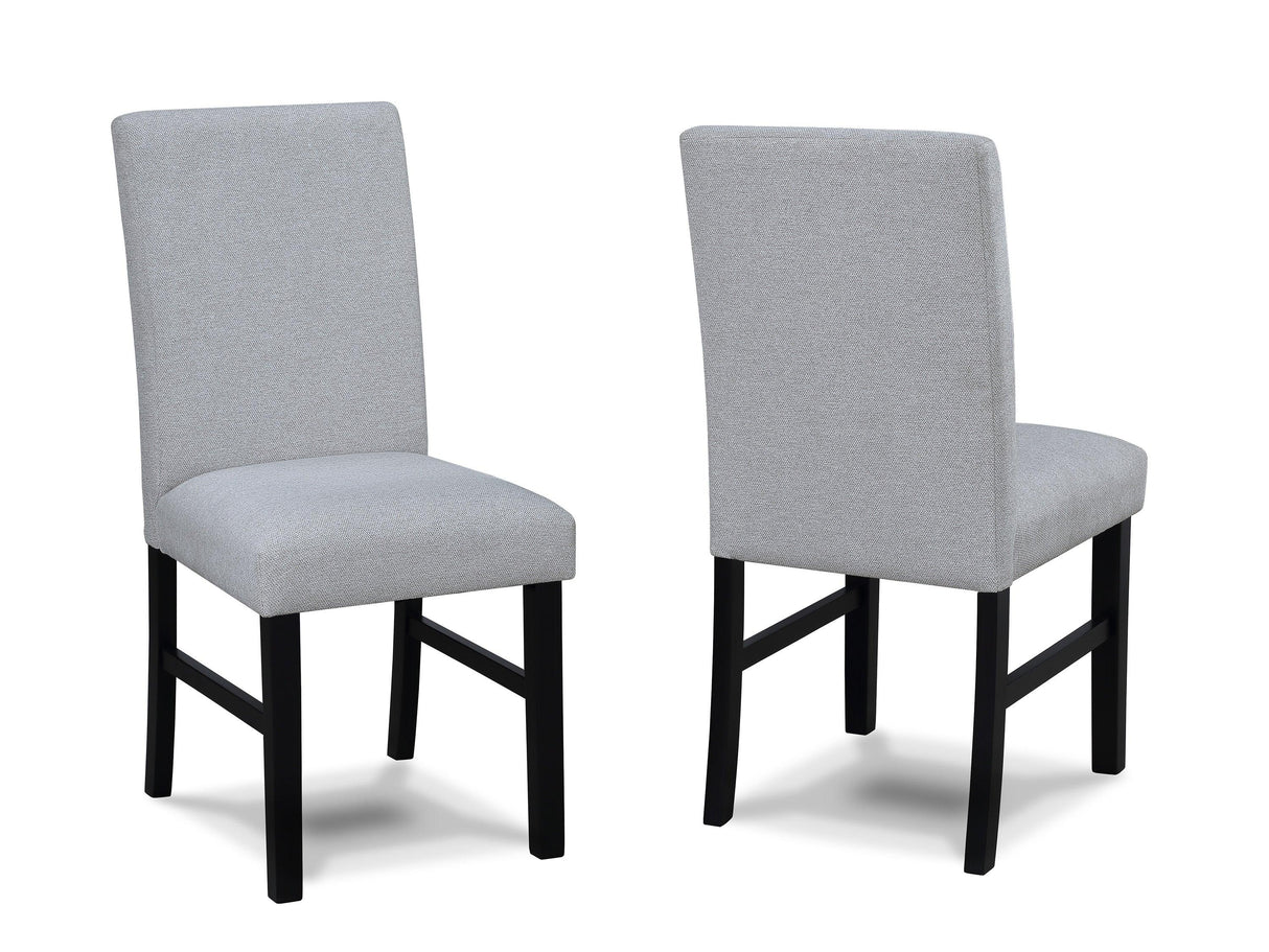 Isla Light Gray Dining Chair, Set of 2 by Crown Mark at Eve Furniture