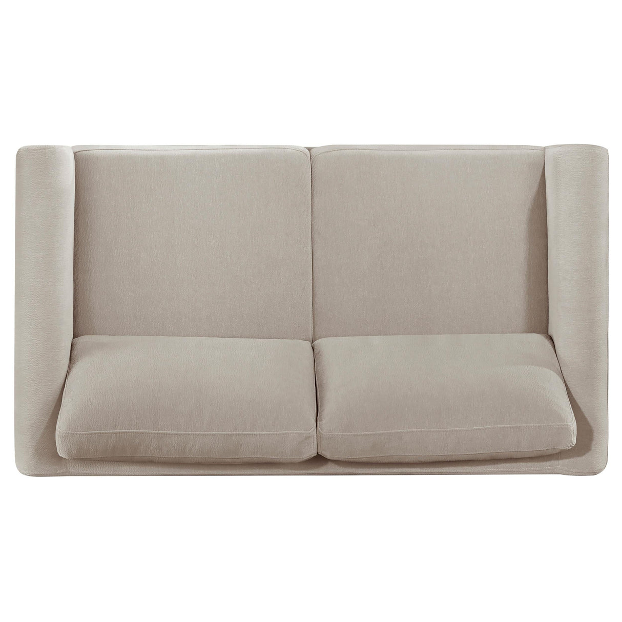 Islington 3-piece Upholstered Panel Arm Sofa Set Taupe by Coaster at Eve Furniture
