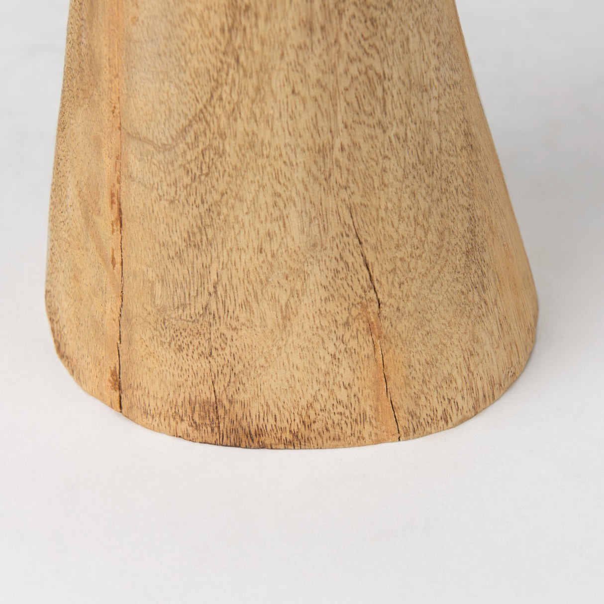Ivan Large Wooden Head Sculpture by Mercana at Eve Furniture