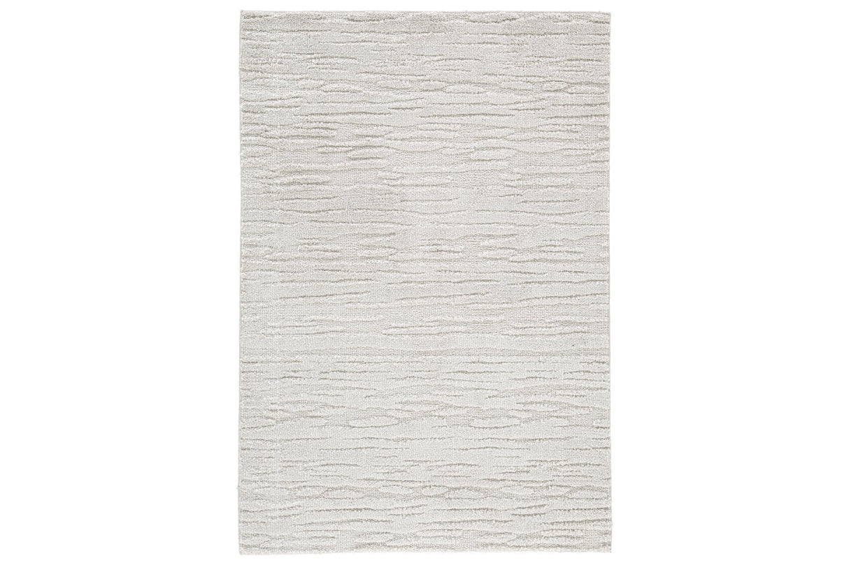 Ivygail Fog Medium Rug by ASHLEY FURNITURE at Eve Furniture