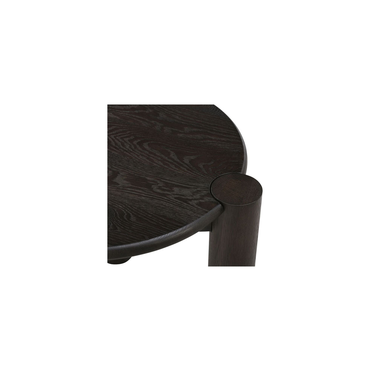 Jack Brushed Dark Brown Side Table by Moe's Home at Eve Furniture