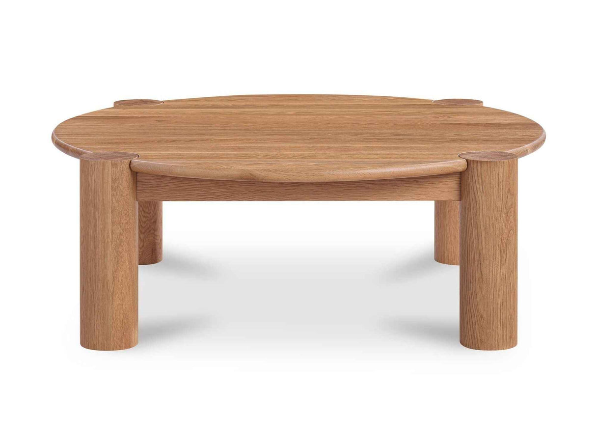 Jack Brushed Natural Oak Coffee Table by Moe's Home at Eve Furniture