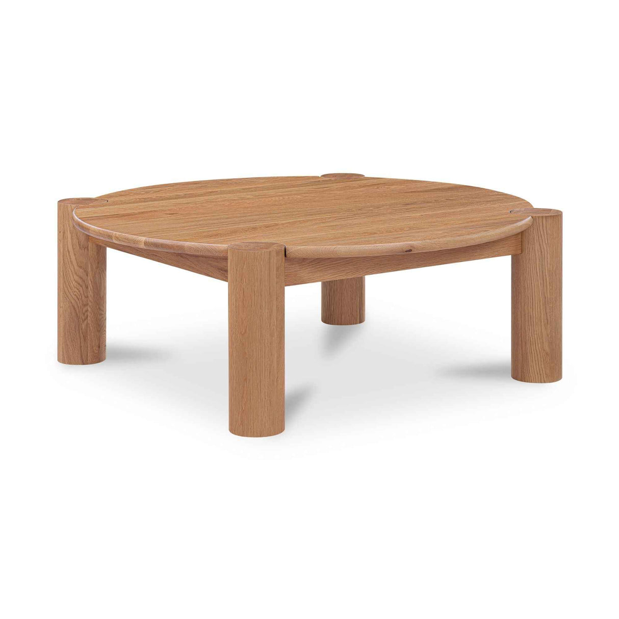 Jack Brushed Natural Oak Coffee Table by Moe's Home at Eve Furniture